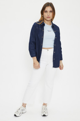 Chemise en jean brut