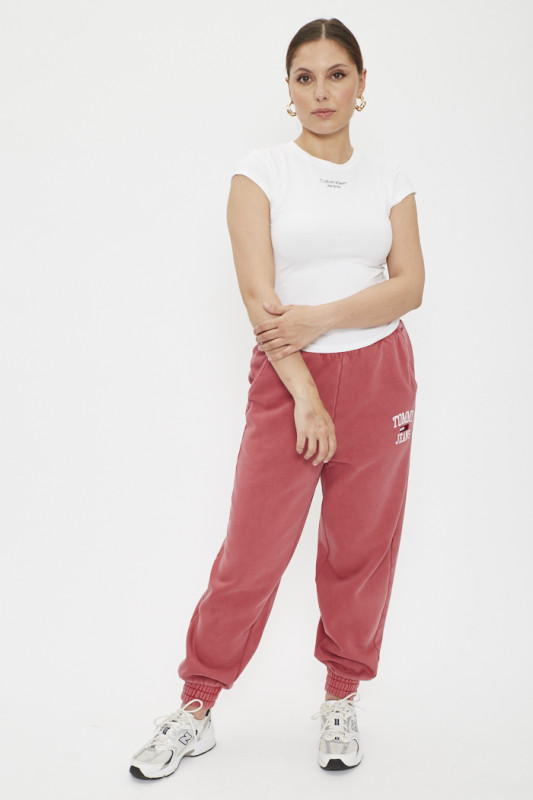 Pantalon de jogging rose