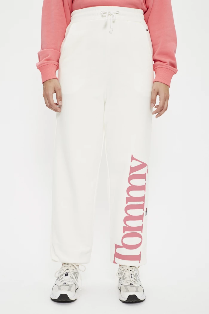 Pantalon de jogging blanc Tommy Hilfiger Destock Jeans