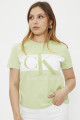 T-shirt vert manches courtes