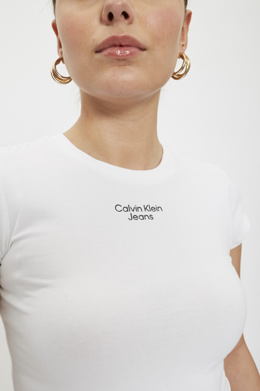 T-shirt blanc manches courtes