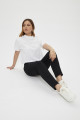 T-shirt blanc oversize