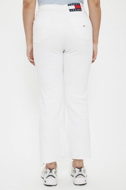 Jeans blanc pour femme