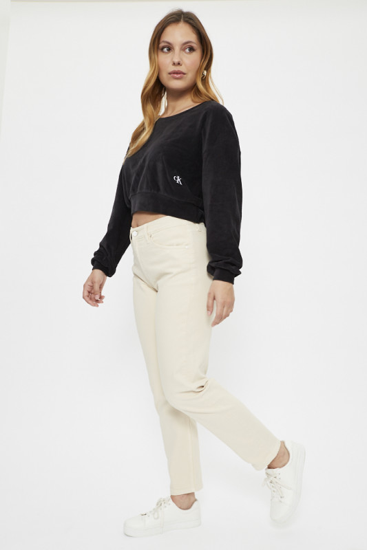 Jeans slim beige