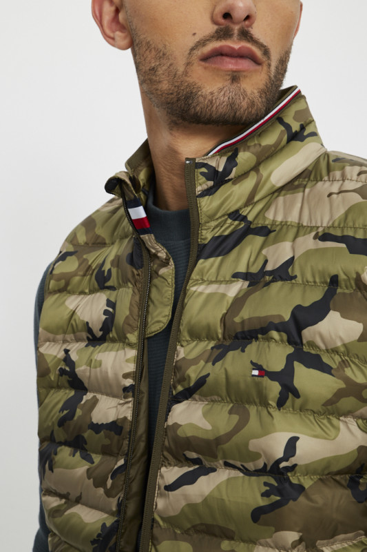 Doudoune zippée sans manches