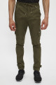 Pantalon cargo kaki