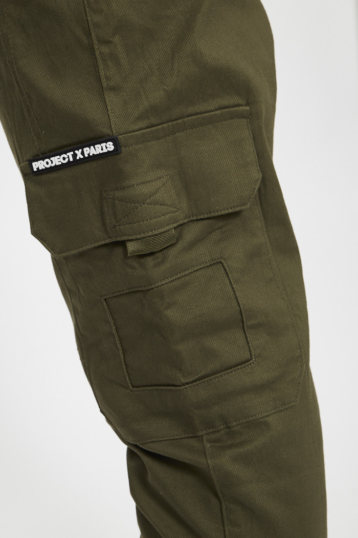 Pantalon Cargo Femme Kaki - Style et Fonctionnalité