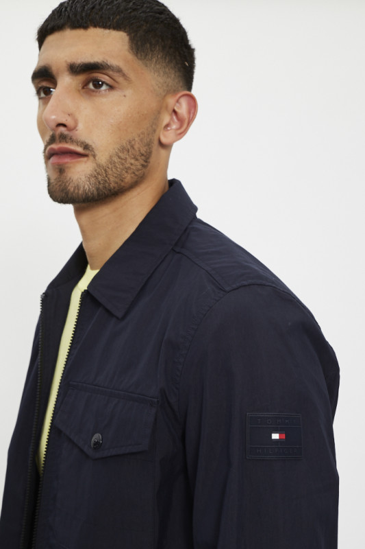 Veste zippée tommy hilfiger pour homme