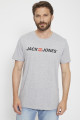 T-shirt gris manches courtes