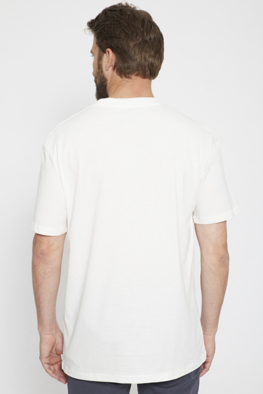 T-shirt blanc brodé