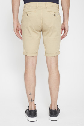 Short chino pour homme