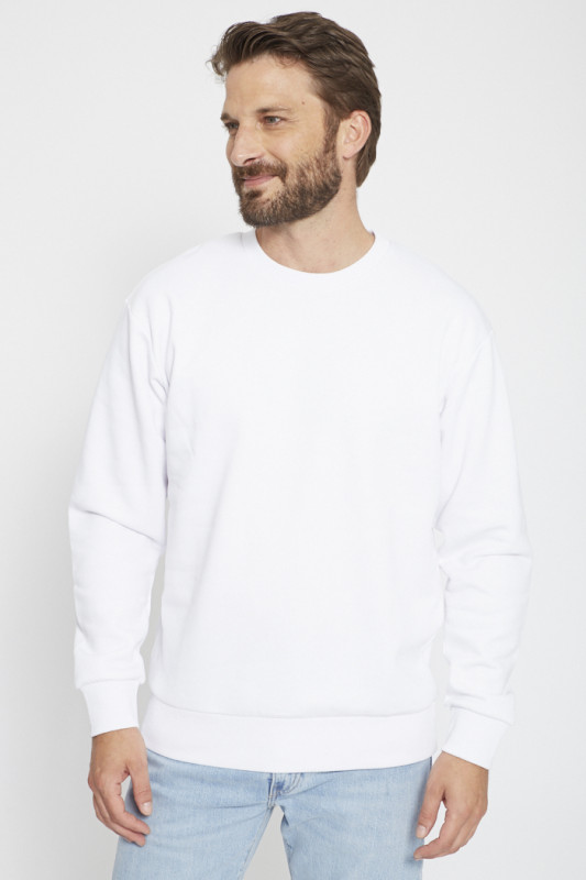 Sweat blanc basique