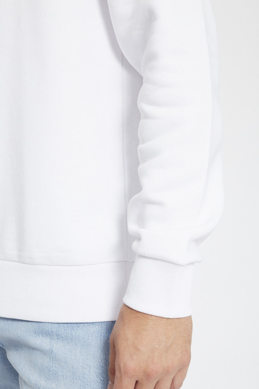 Sweat en coton et polyester