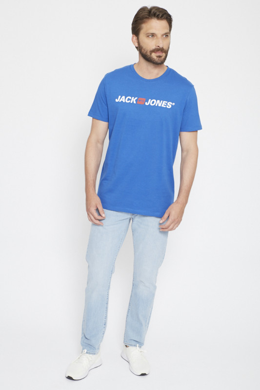 Jeans slim délavé pour homme