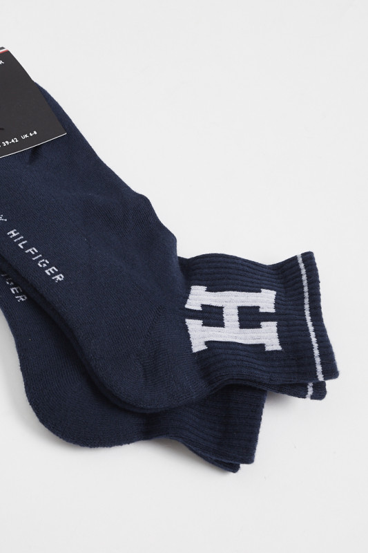 Lot de 2 paires de chaussettes bleu marine