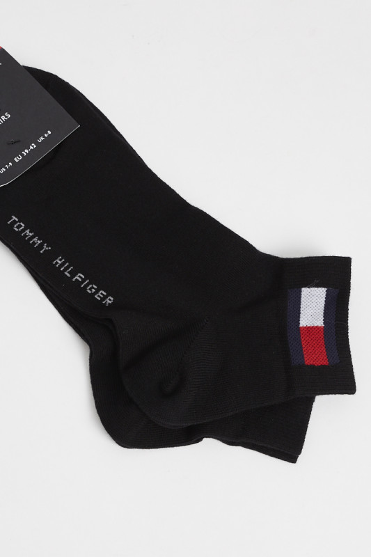 Lot de 2 paires de chaussettes noires