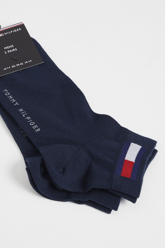 Lot de 2 paires de chaussettes bleu marine