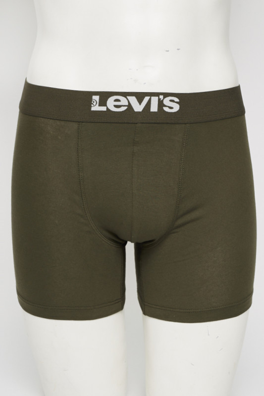 Lot de 2 boxers gris et kaki