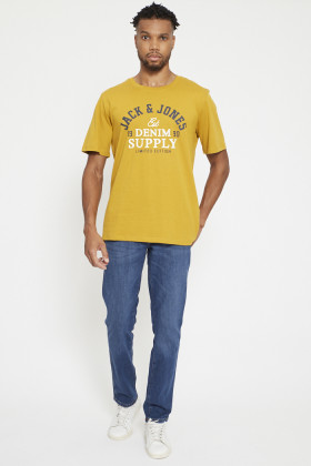 T-shirt manches courtes jaune