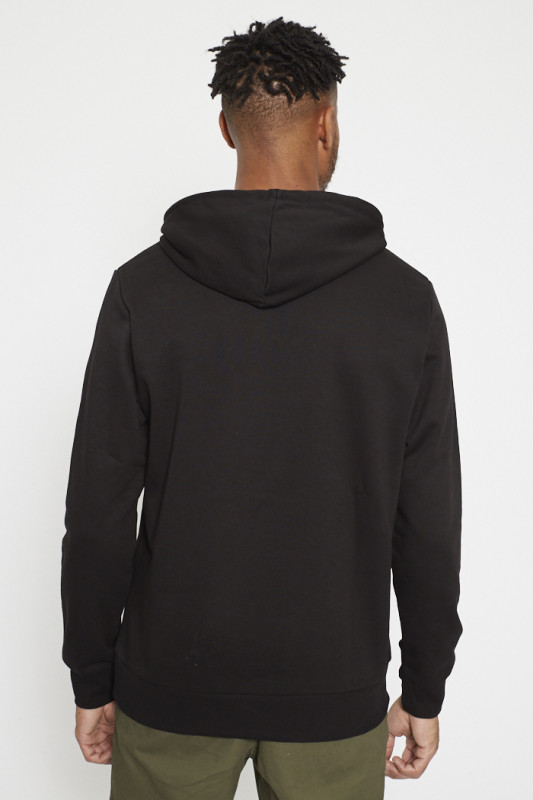 Sweat à capuche floqué pour homme