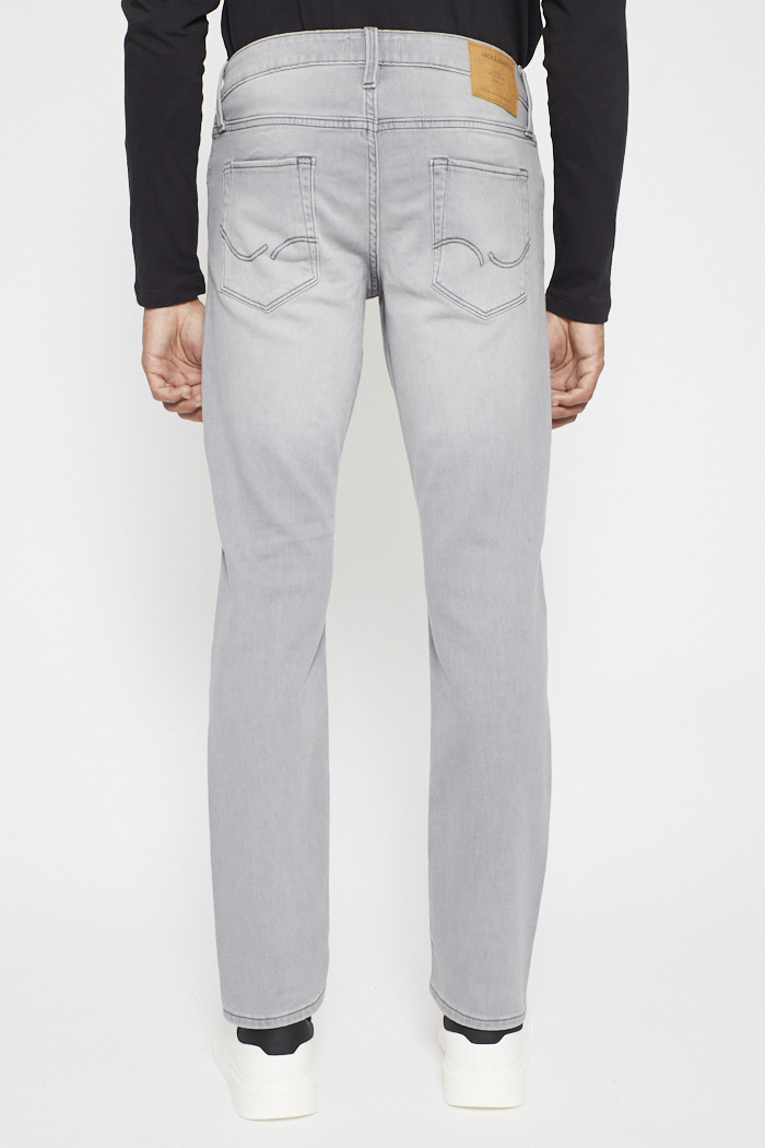 Jean slim gris clair homme sales