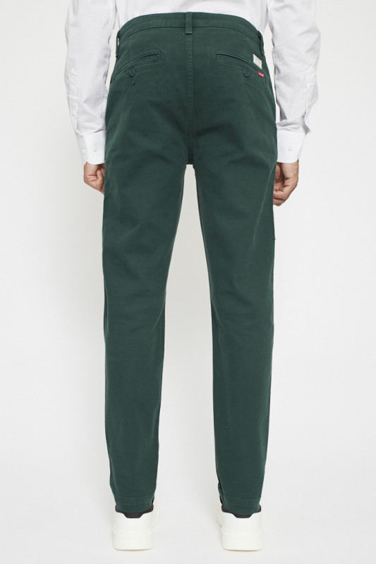Pantalon chino vert