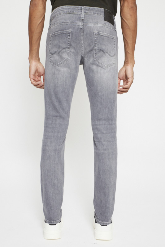 jeans denim gris délavé jack & jones