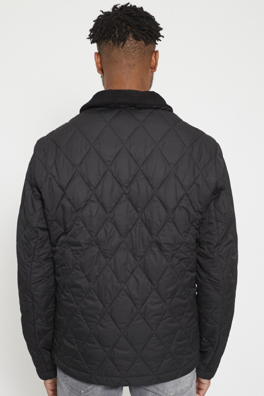 Veste matelassée noire