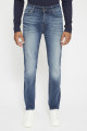 Jean bleu denim coupe droite