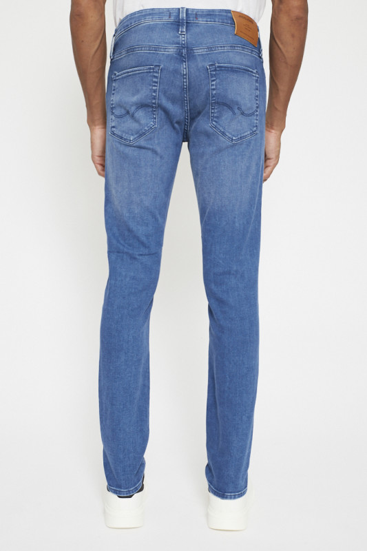 jeans bleu denim coupe droite