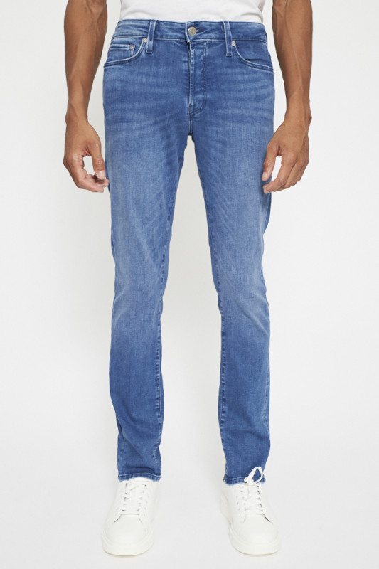 jean coupe droite bleu denim jack & jones