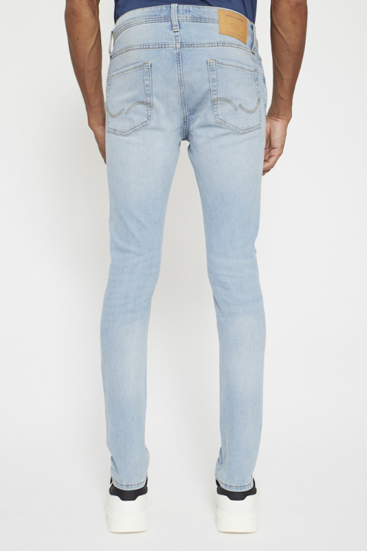 Jeans bleu denim coupe slim jack & jones