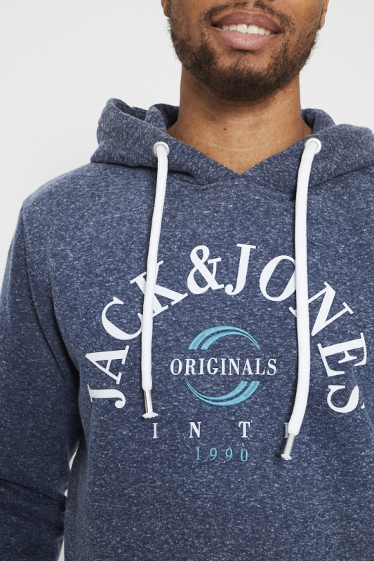 Sweat floqué manches longues