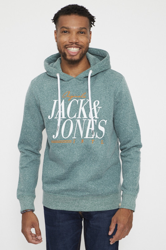 Sweat floqué pour homme