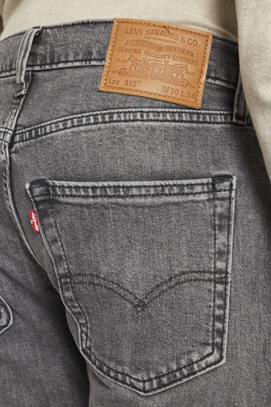 jeans levi's pour homme couleur grise coupe slim