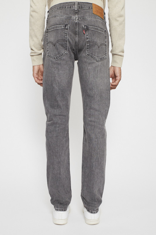 jeans gris pour homme levi's coupe slim