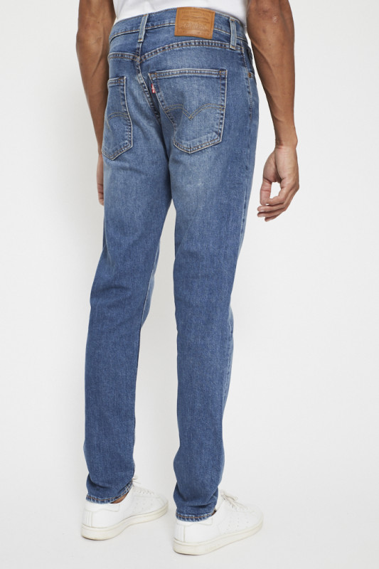 jeans levi's coupe slim taper bleu denim