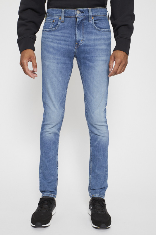 jeans coupe skinny taper pour homme