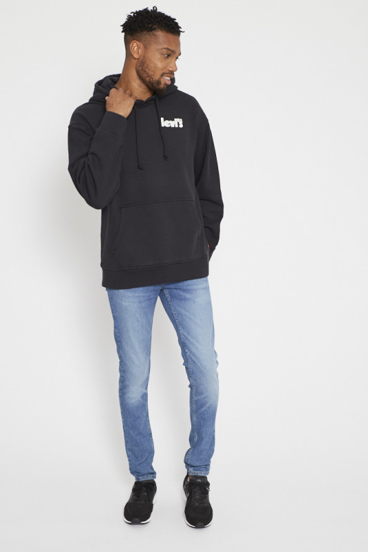 jeans bleu denim coupe skinny levi's