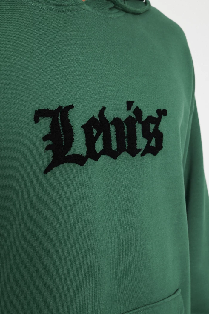 Pull Col Rond Vert Levis Homme - 2563363-vert00