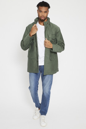 Veste kaki pour homme