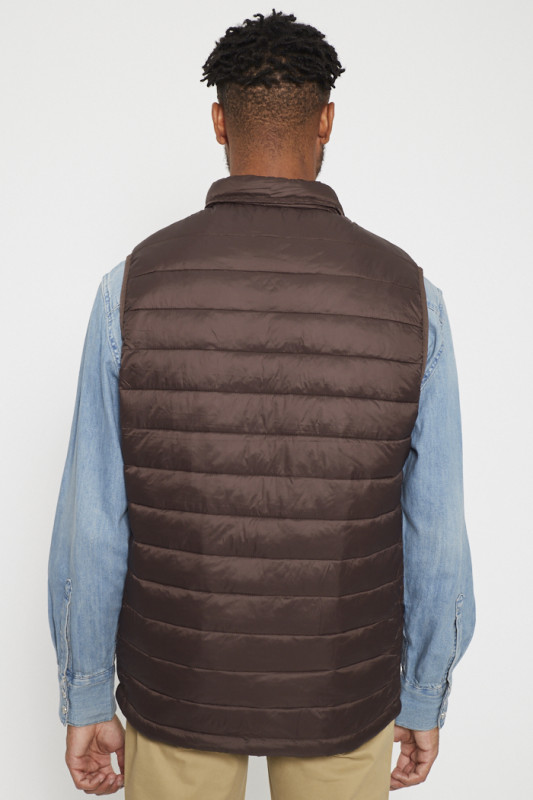 Doudoune pour homme marron