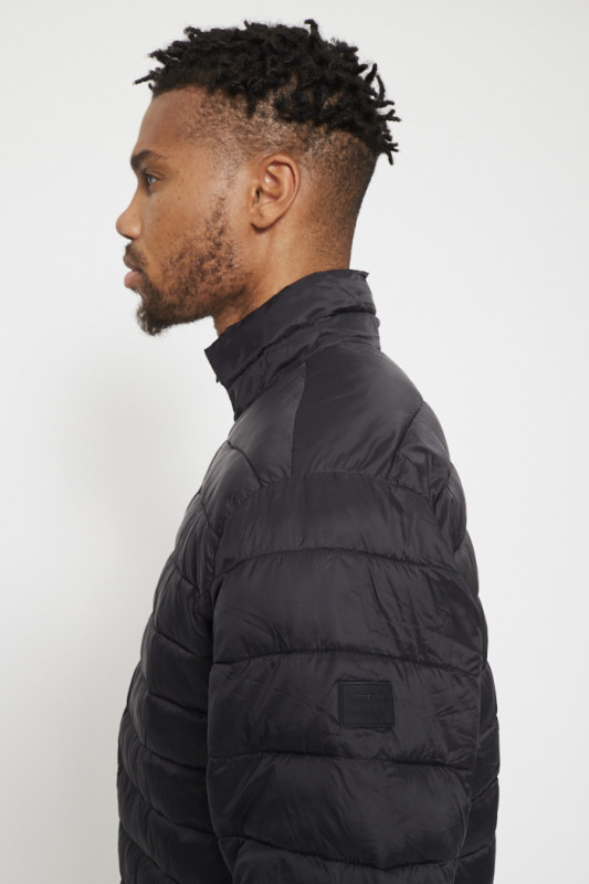 Doudoune zippée noire