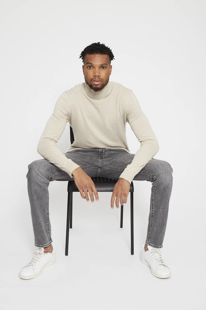 Jack and jones pull beige homme