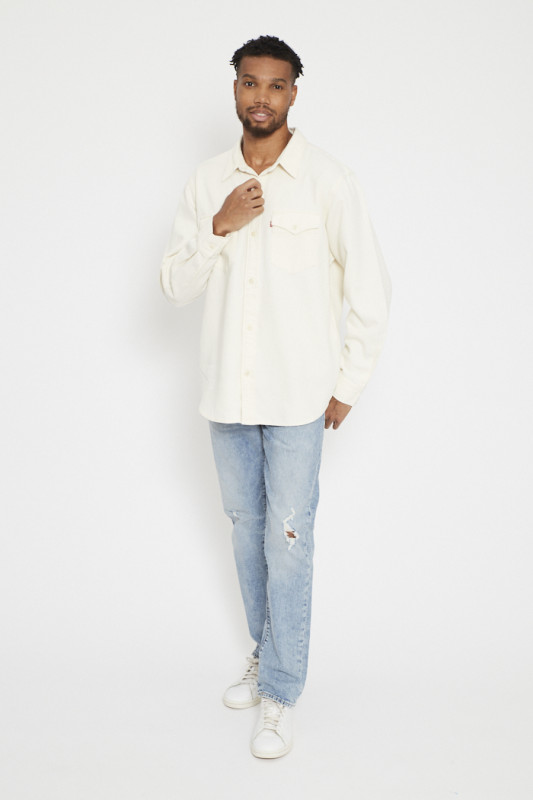 Chemise relaxed à poches