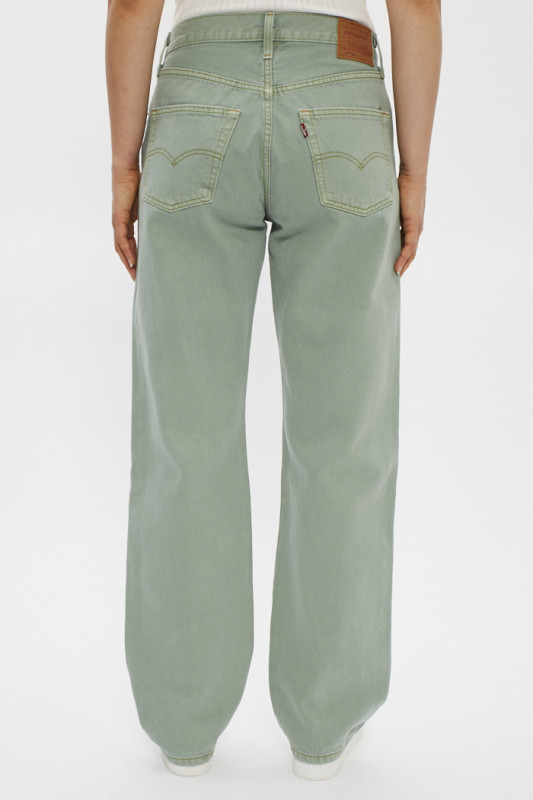 jeans 100% coton couleur vert Levi's