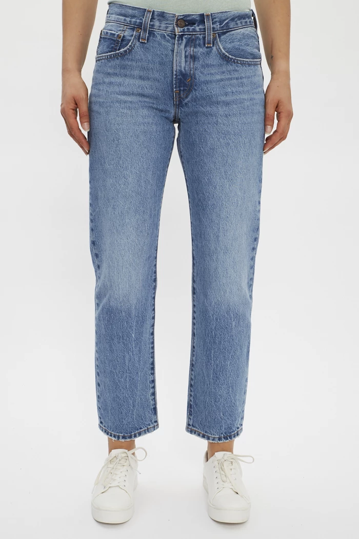 Jean Femme Levi's Coupe Boot Cut (demi-courbe) - Taille 27/4 - 99% Coton 1% Elastane - Très Bon état Occasion