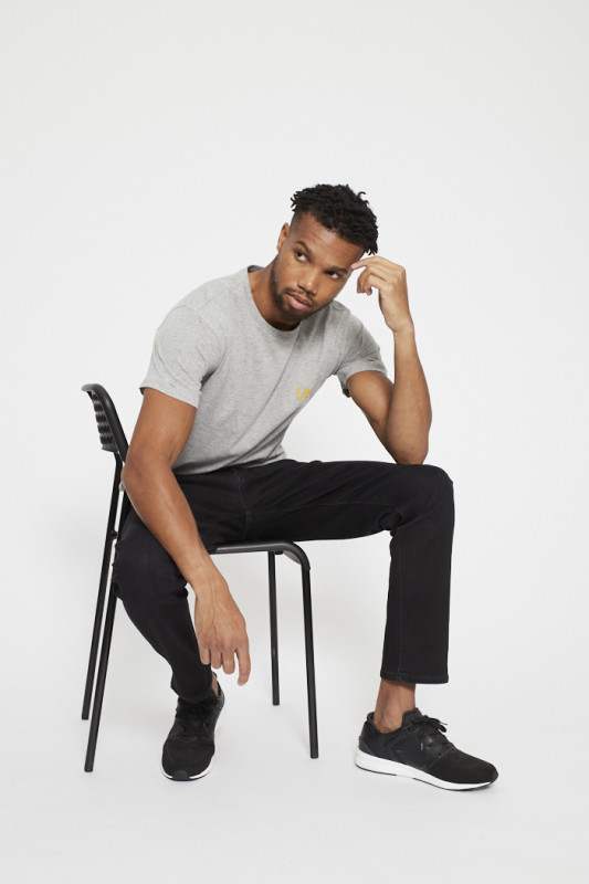 Lot de 3 t-shirts col rond