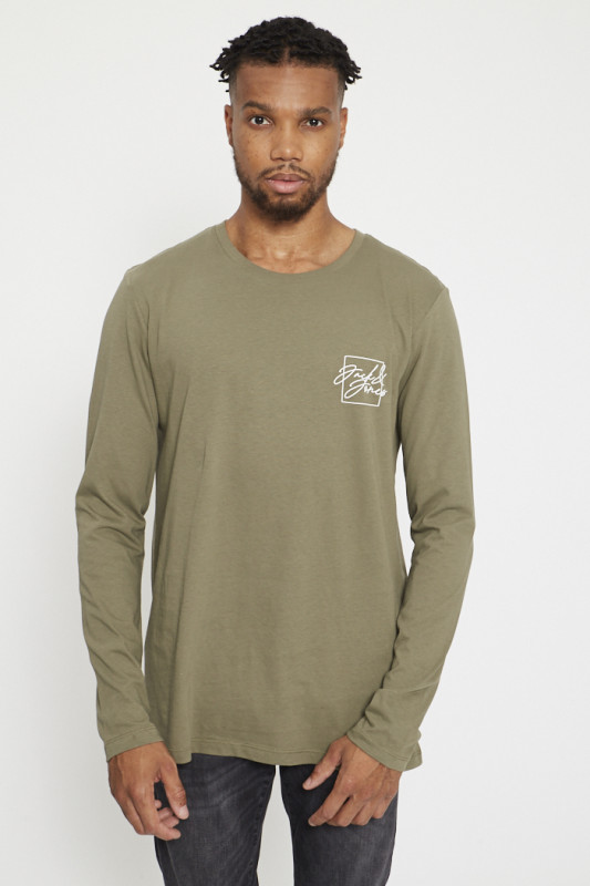 T-shirt manches longues 100% coton