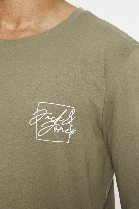 T-shirt manches longues floqué